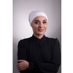 Krem Arkadan Bağlamalı İç Bone Viskon Kumaş Kaymaz Silikonlu 3002_40