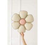 Krem Bohem Papatya Folyo Balon Papatya Şekilli Balon Retro Krem