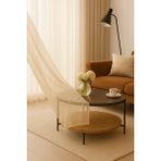 Krem Düz Tül Perde, Sık Pile, Düz, Sade, Tül Perde, Kornişli, Kırışmaz, Ütü Istemez - 300 x 290