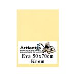 Krem Eva 50x70 cm 1 Adet Eva Süngeri Okul Kreş Anasınıfı Elişi Etkinlikleri