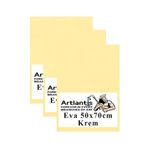 Krem Eva 50X70 Cm 3 Adet Eva Sungeri Okul Kres Anasinifi Elisi Etkinlikleri
