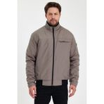 Krem Içi Kalın Kürklü Hakim Yakalı Rüzgar ve Su Geçirmez Mont&kaban - 2XL