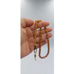 KREM KAPSÜL KESİM ALPAKA PÜSKÜL KEHRİBAR TESPİH