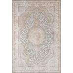 Krem Klasik Pamuk Makinada Yıkanabilir Kaymaz Taban Dijital Makine Baskı Salon Halı-I-Artemis_Palace-5202D-300x400