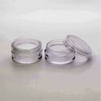 KREM KUTUSU 5 ML (20 ADET) BOŞ ŞEFFAF PLASTİK ŞİŞE