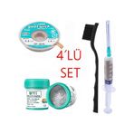 Krem Lehim 50g Flux Lehim Toplama Cp-3515 Lehim Emme Teli 3,5mm