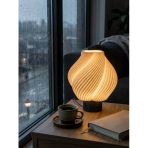 Krema Modern Masa Ve Gece Lambası Ambiyans Lambası, Dekoratif Led Abajur