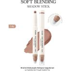 Kremsi, Kolayca Uygulanan ve Sabitlenen Fırçalı Kalem Far CLIO Soft Blending Shadow Stick (M203) - M203 Mellow Woody
