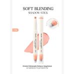 Kremsi, Kolayca Uygulanan ve Sabitlenen Fırçalı Kalem Far Soft Blending Shadow Stick (M205)