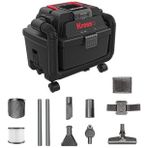 Kress KH035.9 20Volt 250W/17Kpa Flexi Esnek Hortumlu Şarjlı Islak/Kuru Süpürge & Üfleme (Akü Dahil D