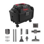 Kress Kh035.9 20Volt 250W/17Kpa Flexi Esnek Hortumlu Şarjlı Islak/Kuru Süpürge & Üfleme (Akü Dahil Değildir)