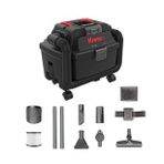 Kress Kh035.9 20Volt 250W/17Kpa Kömürsüz Flexi Esnek Hortumlu Profesyonel Şarjlı Islak/Kuru Süpürge & Üfleme (Akü Dahil Değildir)