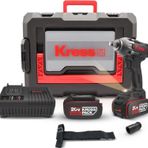 Kress KUB30.2 20 V 4.0 Ah Li-Ion Çift Akülü 300NM Kömürsüz Profesyonel Şarjlı Somun Sıkma Makinesi