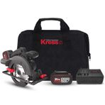 Kress KUE12.1 20 V 4.0 Ah Li-Ion 165 mm Çift Akülü Kömürsüz Profesyonel Daire Testere