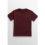 Kretas Bordo Tişört The Cure Robert Smith Vintage Kısa Kollu Minimal Ön Unisex T-shirt