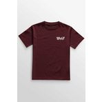 Kretas Bordo Tişört Wvlf Metal Rock Band Skull Kuru Kafa Urban Gothic Baskılı Unisex T-Shirt