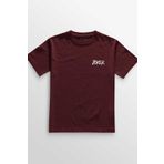 Kretas Unisex Bordo T-shirt Joker Psikopat Gülüş Joker Film Movie Minimal Ön Baskılı Tişört