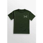 Kretas Unisex Haki T-shirt Black Metal Mayhem Music Rock Minimal Ön Baskılı Tişört Regular Fit