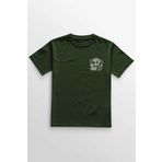 Kretas Unisex Haki T-shirt Sweat Saint Gothic Kutsal Melek Angle Basklı Bisiklet Yaka