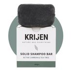 Krijen 100 gr Aktif Karbon ve Çay Ağacı Katı Şampuanı