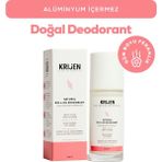 Krijen Doğal Deodorant - Beyaz Zambak & Tatlı Badem Roll-On Deodorant 50 ml - Bitkisel