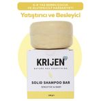 Krijen Hassas Cilt & Bebek Katı Şampuanı | Gluten Içermez - Aynısefa Yağı & Papatya Özü & Zeytinyağı