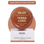 Krijen Terra Luna Bronz Renkli Dudak & Yanak Balmı | Bitkisel Krem Allık&ruj&far