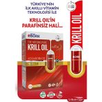 Krill Yağı 900MG Kolin ve Astaksantin Içeren Parafinsiz Hava Sızdırmaz Okside Olmayan 30 Liborcaps - Aromasız