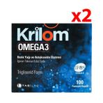 Krilom Omega 3 2x100 Kapsül Balık Yağı