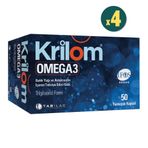 Krilom Omega 3 4x50 Kapsül Balık Yağı