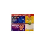 Krılom Omega3 50 Kapsül Magnımore Allday 60 Tab Osende D3k2 20 ml Avantajlı Paket