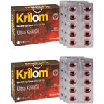Krilom Ultra Krill Oil 30 Kapsül 2 Adet