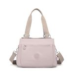 Krinkıl Kumaş Kadın Omuz Çantası Smart Bags 1125 Kum
