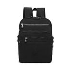 Krinkıl Kumaş Unisex Sırt Çantası 1207 - Siyah