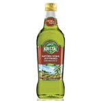 Kristal 1 lt Soğuk Sıkım Yumuşak Natürel Sızma Cam Şişe Zeytinyağı