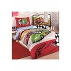 Kristal By Taç Speedway Tek Kişilik Nevresim Takımı Kırmızı