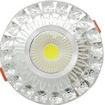 Kristal Cam Sıva Altı Spot Cob Led Armatür Beyaz Gün Işığı
