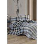 Kristal Çift Kişilik Ranforce Nevresim Takımı - 4 Parça - %100 Pamuk - Orijinal Lüks Kutu - Siyah - Bej - 200 x 220 cm