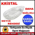 Kristal Dayanıklı Cam Elma Rendesi