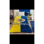 Kristal Fenerbahçe Battaniye - 160 x 220 cm - Açık Sarı
