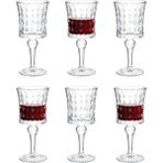 Kristal Kadeh Seti - 200 ml Zarif Desenli Bardak, Su ve Şerbet Kadehi, Dt ve Günlük Kullanım Için Şık Tasarım