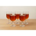Kristal Kahve Yanı Su Bardağı 135 ml - Şeffaf - 6 Adet