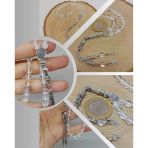 Kristal Kuvars Taşı 33lük Tesbih 6mm (4734)