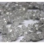 Kristal Kuvars Taşı Doğal Küçük Taşlar Dizi - 80cm