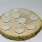 Kristal Kuvars Taşı Kalp Şekilli (14-16gr)