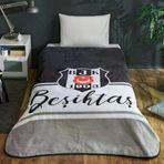 Kristal Lisanslı Battaniye Beşiktaş Klasik