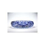 Kristal Market El Yapımı Kristal Avangart Vizyon 28 cm Dekoratif Sunumluk Kase