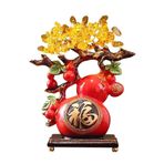 Kristal Para Ağacı Kristal Para Ağacı Ev Zenginlik Dekorasyonları, Masa Feng Shui Heykel Süslemeleri Feng Shui Bonsai