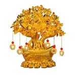 Kristal Para Ağacı Sitrin Kristal Para Ağacı, Altın Çubuk Alt Çin Ejderha Servet Kristal Ağaç, Feng Shui Dekor Bakır Sikke Sivri Zenginlik/Servet ve Mutluluk Feng Shui Değerli Taş Dekorasyonu