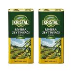 Kristal Riviera Zeytinyağı Teneke, 5L, 2'li Paket